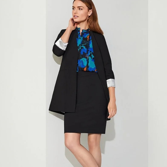 NWOT Calvin Klein Long Line Blazer - Picture 7 of 7